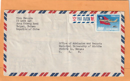 Taiwan ROC China Old Cover Mailed - Storia Postale