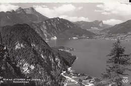 W3356- ATTERSEE LAKE PANORAMA, MOUNTAINS, TOWN - Attersee-Orte