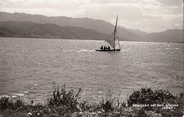 W3357- ATTERSEE LAKE, MOUNTAINS, SAILING BOAT - Attersee-Orte
