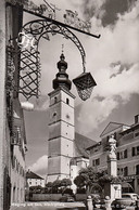 W3363- WAGING MARKET SQUARE, CLOCK TOWER, STATUE, CAR - Waging