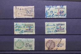 ALGÉRIE / TUNISIE- Lot De 6 Fiscaux D'Algérie Et De Tunisie - L 125115 - Colecciones & Series