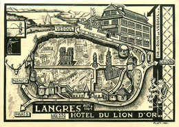 Langres * Hôtel Du Lion D'Or , Route De Vesoul - Langres