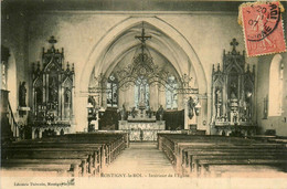 Montigny Le Roi * 1907 * Intérieur De L'église - Montigny Le Roi