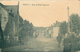 YONNE  TOUCY Rue Du Pont Capureau - Toucy