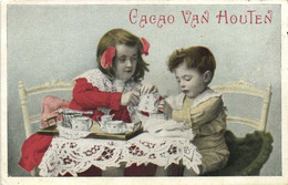 Cacao Van Houten Enfants Gouter RV - Advertising