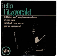 ELLA FITZGERALD  "Bill Bailey Won't You Please Come Home"   Avec Languette  VERVE RECORDS   70 532 - Jazz