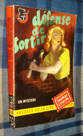 Un MYSTERE N°38 : DÉFENSE De SORTIR /Thomas STERLING - Novembre 1950 - Presses De La Cité