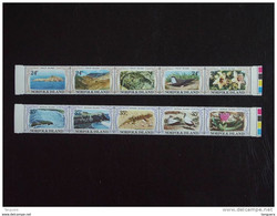 Norfolk Eilanden Iles Philip Nepeau Zichten Vues Flora Fauna Yv 267-271 MNH ** Geplooid, Plié - Norfolk Island