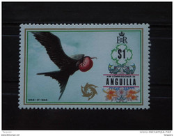 Anguilla Vogel Oiseau Bird Frigate Man-o-war Yv 126 MNH** - Pélicans