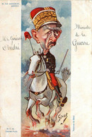 Militaria * Cpa Illustrateur H. REYMOND * M Le Général ANDRE André * Satire Satirique Caricature Militaire - Personnages