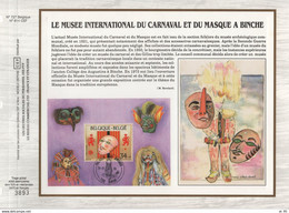 Belgique - CEF N°727 - Carnaval Et Masque A Binche - Hojas De Lujo