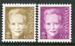 DENMARK 2001 Definitive: Queen Margarethe MNH / **... Michel 1279-80 - Nuevos