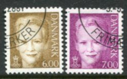 DENMARK 2001 Definitive: Queen Margarethe Used. Michel 1279-80 - Used Stamps