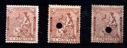 España Nº 139/40T. Año 1873 - Unused Stamps