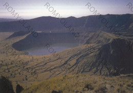 CARTOLINA  SUDAN,CRATERE DI DERIBA-JEBEL MARRRA-DARFUR,NON VIAGGIATA - Sudan