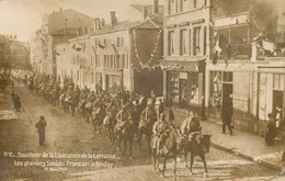 MOSELLE  BOULAY (carte Photo) Liberation De La Lorraine Les Premiers Soldats ... 21 Novembre 1918 - Boulay Moselle