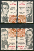 DENMARK 2001 Stamp Anniversary MNH / **.. Michel 1273-76 - Unused Stamps