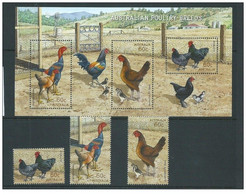 Australia 2013 - Poultry Breeds Set Mnh** - Mint Stamps
