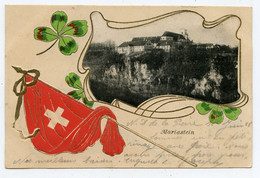 Suisse. Mariastein,carte En Couleur à Décor Art Nouveau. - Metzerlen-Mariastein
