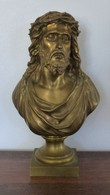 Belle Statue En Bronze Ecce Homo Copie De Bulio - Religion & Esotérisme