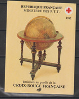 France Carnet Croix Rouge 1982 ** MNH - Cruz Roja