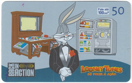BRASIL U-435 Magnetic Telefonica - Comics, Looney Tunes - Used - Brazilië
