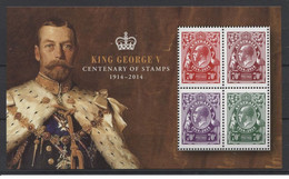 Australia 2014 - King George V Cent. Of Stamps Miniature Sheet Mnh** - Mint Stamps