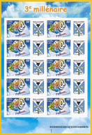 France 2000 - F3365Ab Bloc Feuillet 3e Millenénaire Personnalisé Avec Logo Privé - Neuf - Unused Stamps