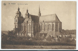 Saint-Hubert - Côté Est De L'Eglise - 1928 - Saint-Hubert