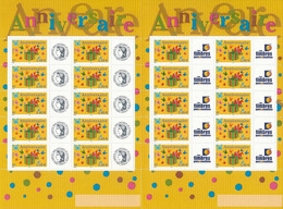 France 2002 - F3480A Deux Bloc Feuillet Anniversaire Personnalisé Avec Logo Cérès Et TPP - Neuf - Unused Stamps