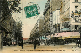 Paris 10ème & 11ème * Avenue Parmentier Au Faubourg Du Temple * Commerce ROBINEAU - Paris (10)