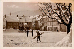 Villard De Lans * La Place Du Village Sous La Neige * Hôtel De La Poste IMBERT * Ski - Villard-de-Lans