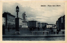 CPA LIVORNO Piazza Carlo Alberto . ITALY (467857) - Livorno