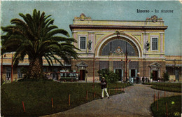 CPA LIVORNO La Stazione . ITALY (467875) - Livorno