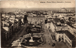 CPA LIVORNO Piazza Vittorio Emanuele E Panorama. ITALY (467911) - Livorno