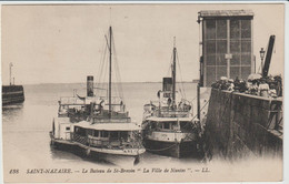 Saint Nazaire (44 - Loire Atlantique)  Le Bateau De St Brevin  " La Ville De Nantes" - Saint Nazaire