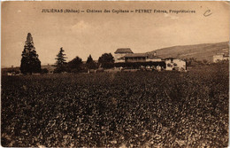 CPA JULIENAS Chateau Des CAPITANS Peyret Freres Porpr. (462620) - Julienas