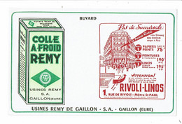 Buvard REMY DE GAILLON Colle à Froid à La Pointe Rivoli Rivoli-Linos - Verf & Lak