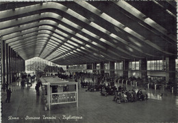 ROMA - Stazione Termini - Biglietteria - VIAGGIATA IN BUSTA 1956 - RIf. 1399 PI - Stazione Termini