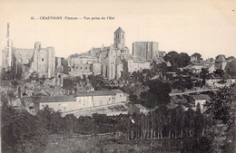 CPA - 87 - CHAUVIGNY - Vue Prise De L'Est - Forêt - Eglise - Château De Gouzon - Chauvigny