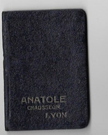 Carnet Anatole Chausseur à Lyon 1927 1928 - Petit Format : 1921-40