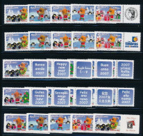 France 2006 - 3986A+B+C - 3990A+B+C  Quatre Séries Timbres Meilleurs Voeux  Personnalisé - Neuf - Ungebraucht