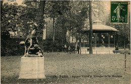 CPA PARIS 15e Square Violet. Kiosque De La Musique P. Marmuse (479957) - Arrondissement: 15