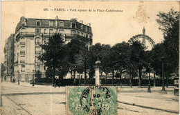 CPA PARIS 15e Petit Sqaure De La Place Cambronne. P. Marmuse (479966) - Arrondissement: 15