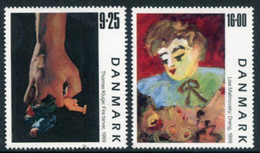 DENMARK 1999  Contemporary Art MNH / **.. Michel 1219-20 - Nuovi