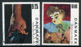 DENMARK 1999  Contemporary Art Used. Michel 1219-20 - Used Stamps
