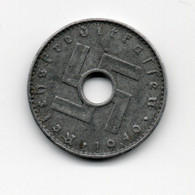 MONNAIE  5 PFENNING 1940  CROIX  GAMMEE - 5 Reichspfennig