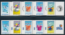 France 2007 - 4082A-4086A  Deux Séries Timbres Invitation Et Merci  Personnalisé Avec Logo Céres Et TPP - Neuf - Nuovi