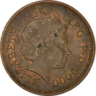 Monnaie, Grande-Bretagne, 2000 - 1/2 Penny & 1/2 New Penny