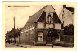 Welle - Kerkstraat En Patronage - Uitg. Vict. Triest, Welle - Denderleeuw